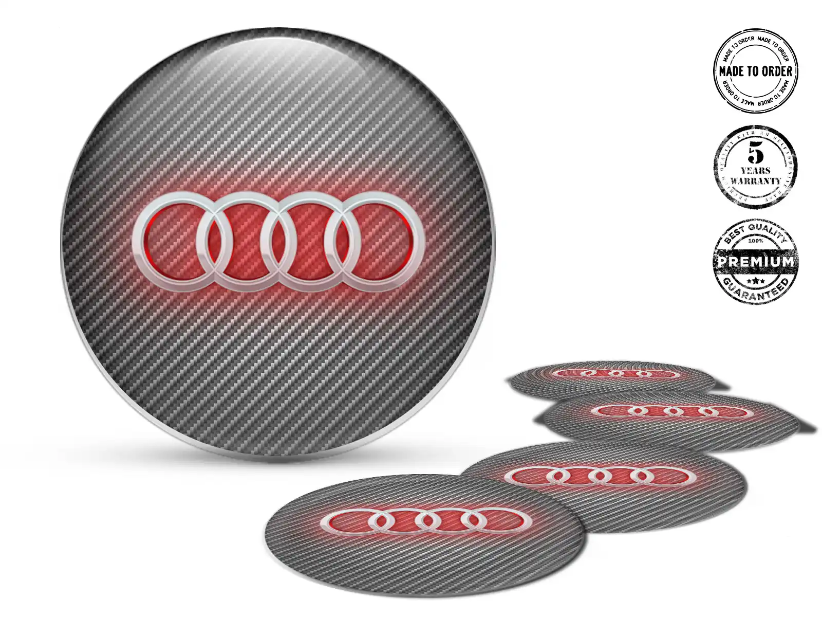 Audi Radaufkleber Sportlich Temporal Thrust Wave